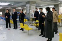 市政府办公室，呼市市场监督管理局和玉泉区市场监督管理局领导到我院进行食品安全检查
