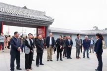 弘扬北疆文化 赋能乡村振兴--我院参加呼和浩特市毕克齐镇腊铺村村史馆、非遗文化展馆开幕仪式
