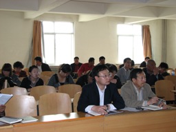 学院组织深入学习实践科学发展观活动学习调研阶段的首次集中学习